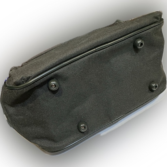 JAGUAR TRAVEL BAG LUGGAGE SMALL SHOULDER CARRY ON OVERNIGHT TRAIN POUGH DK GREEN - Picture 7 of 13